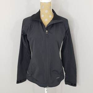 Marmot women's black medium full zip jacket